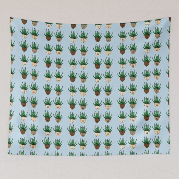 Item preview, Aloe Plant Person With Face Tattoos designed and sold by 10pmCreations.