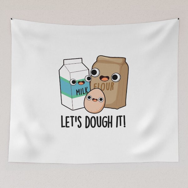 Item preview, Let's Dough It Funny Baking Puns  designed and sold by punnybone.