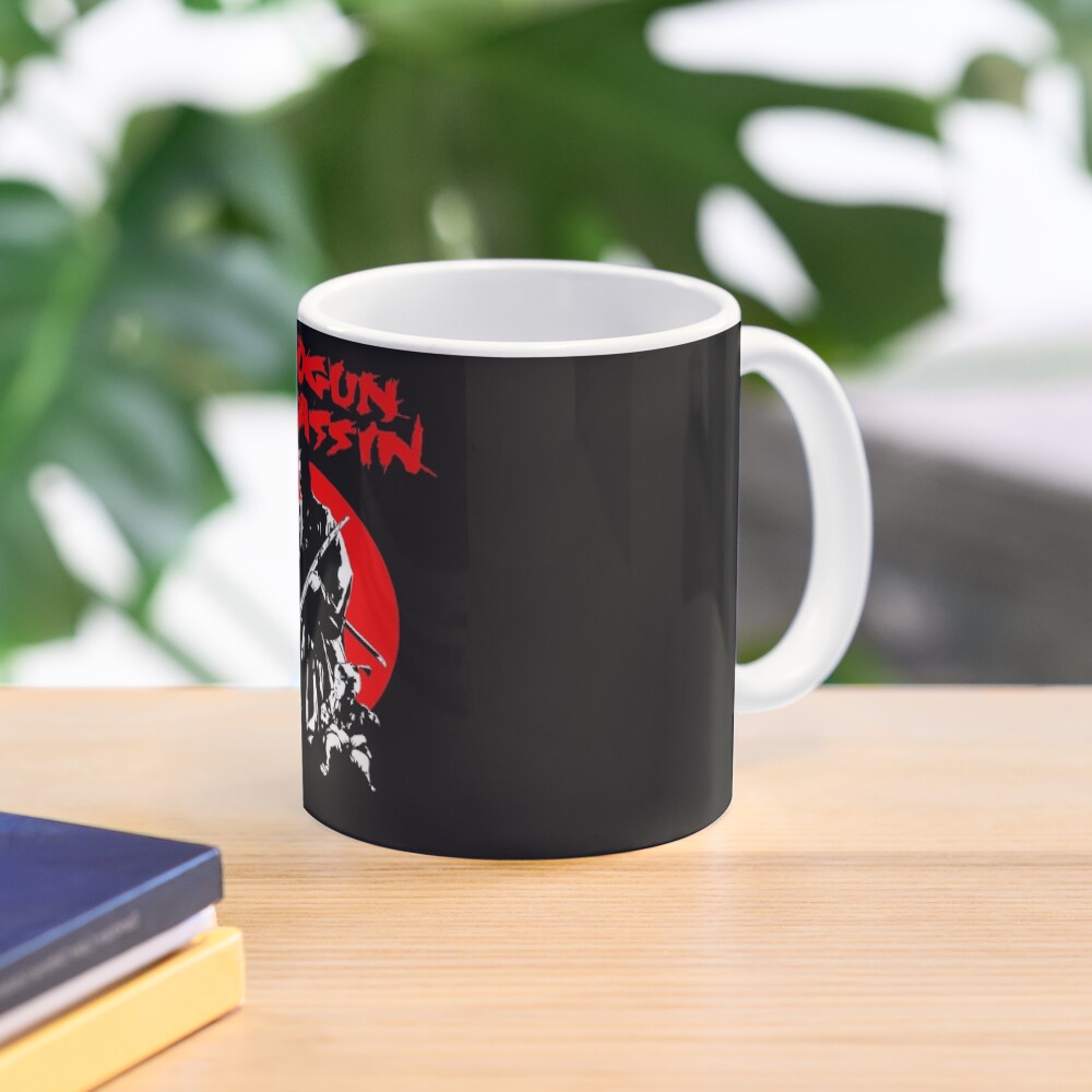 Shintaro Katsu Japon Rétro Classique Samurai Film Zatoichi Black Cofee Mug 11oz