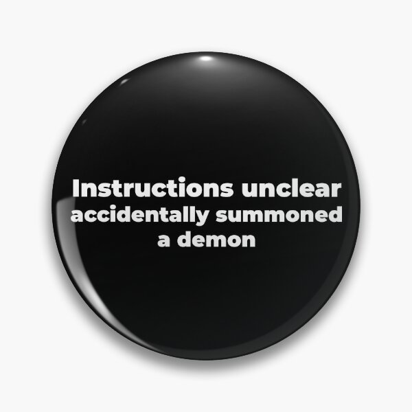 Item preview, Instructions unclear, accidentally summoned a demon designed and sold by Zexten.