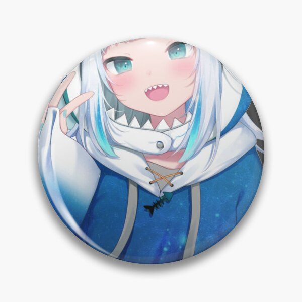 Item preview, Gawr Gura (Hololive EN Vtuber) designed and sold by CharlaBra113.