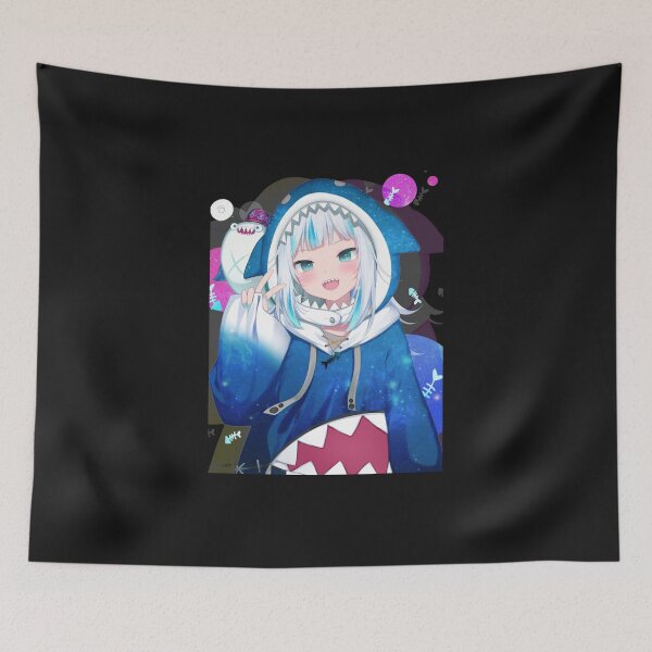 Item preview, Gawr Gura (Hololive EN Vtuber) designed and sold by CharlaBra113.