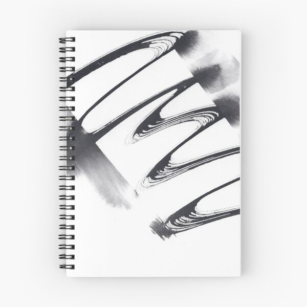 Item preview, ink explorations (047) - abstract black india ink painting designed and sold by expl-rations.