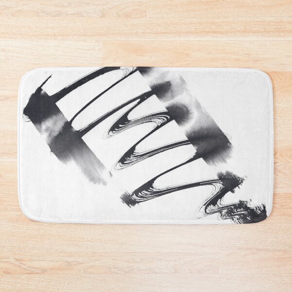 Item preview, ink explorations (047) - abstract black india ink painting designed and sold by expl-rations.