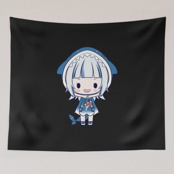 Aperçu de l'œuvre Gawr Gura Chibi Classique créée et vendue par CharlaBra113.