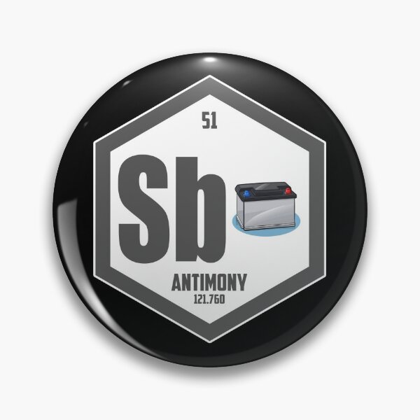 Item preview, Antimony Chemical Element Periodic Table Gift designed and sold by TTFMerch.