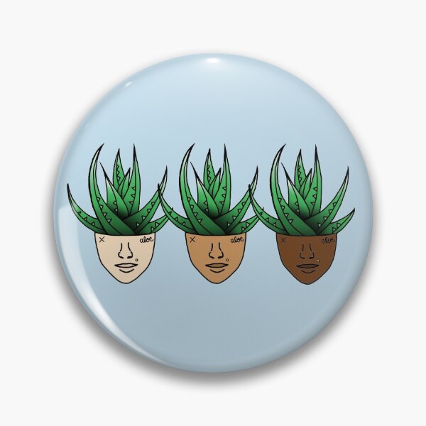Item preview, Aloe Plant Person With Face Tattoos designed and sold by 10pmCreations.