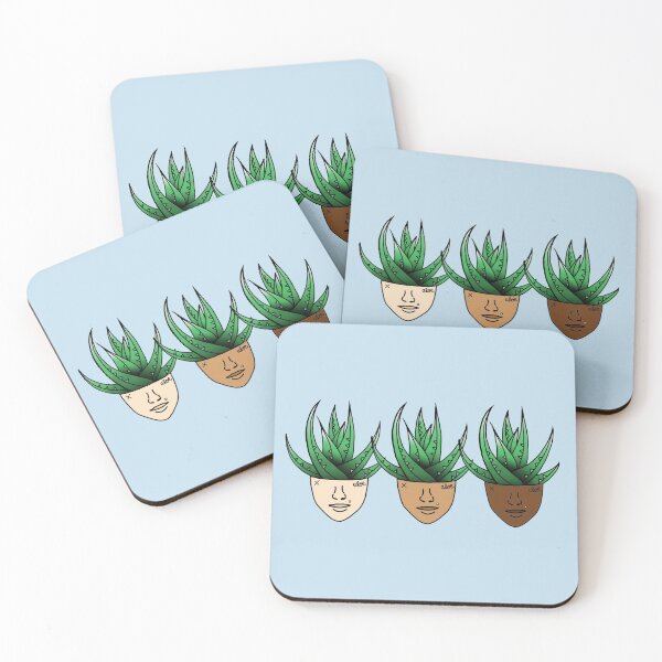 Item preview, Aloe Plant Person With Face Tattoos designed and sold by 10pmCreations.