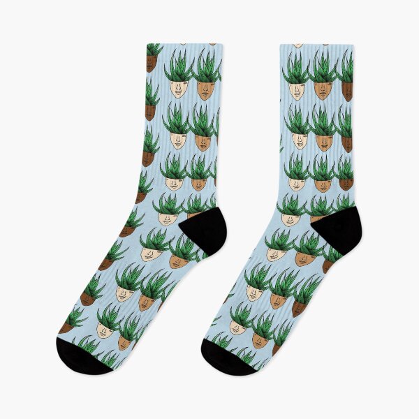 Item preview, Aloe Plant Person With Face Tattoos designed and sold by 10pmCreations.