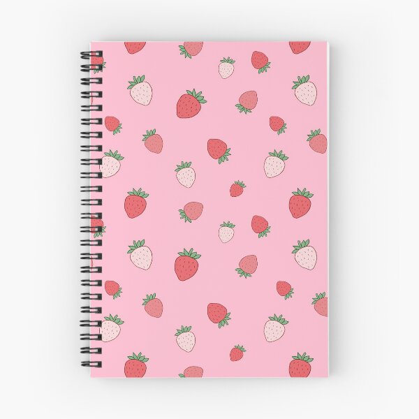 Item preview, Pretty Pink Strawberry Print designed and sold by LahaskaArt.