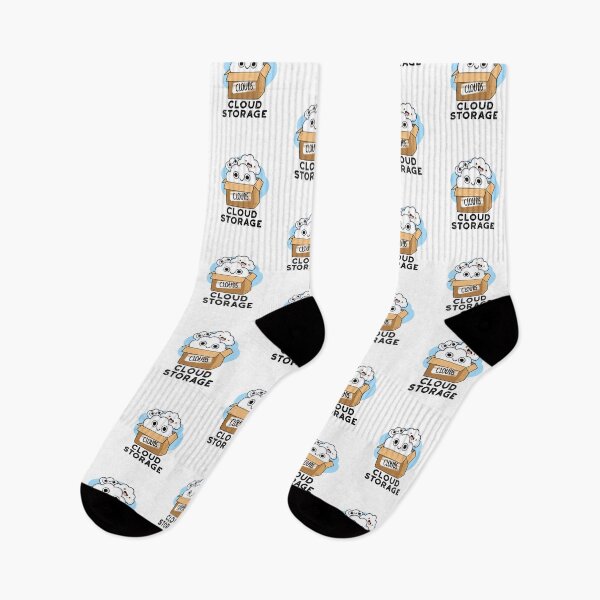 Item preview, Cloud Storage Funny Weather Technology Puns  designed and sold by punnybone.