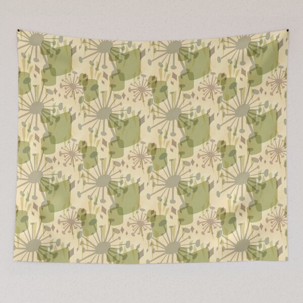 Item preview, Retro Diamonds Tile designed and sold by MegaRose.