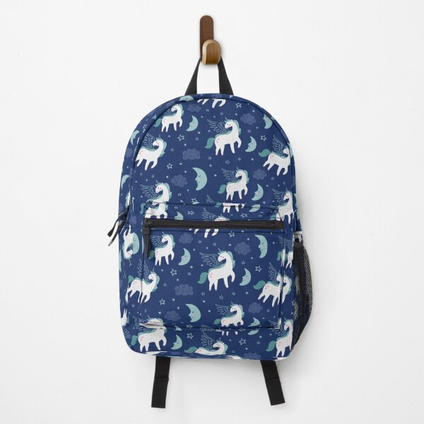 Item preview, Unicorn blue background pattern designed and sold by della95.