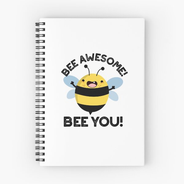 Item preview, Bee Awesome Bee You Positive Bug Puns  designed and sold by punnybone.