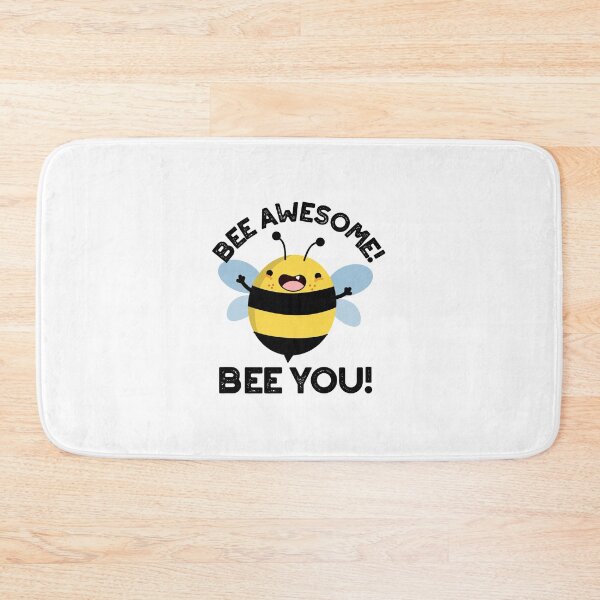 Item preview, Bee Awesome Bee You Positive Bug Puns  designed and sold by punnybone.