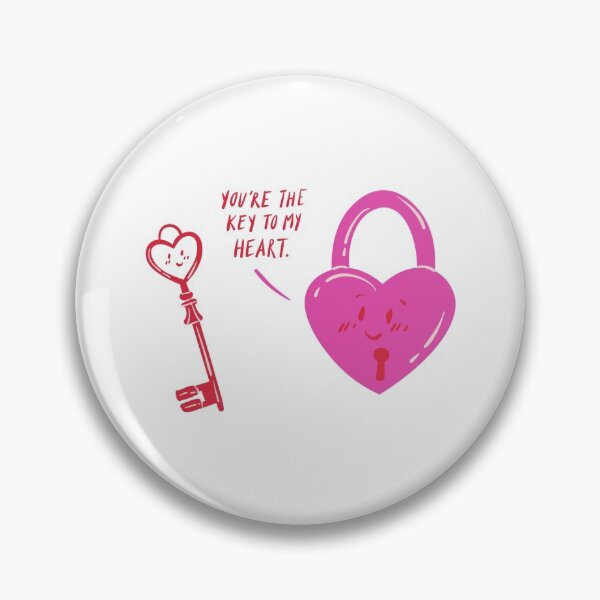 Item preview, you're the key to my heart designed and sold by Foodoze Clothing.
