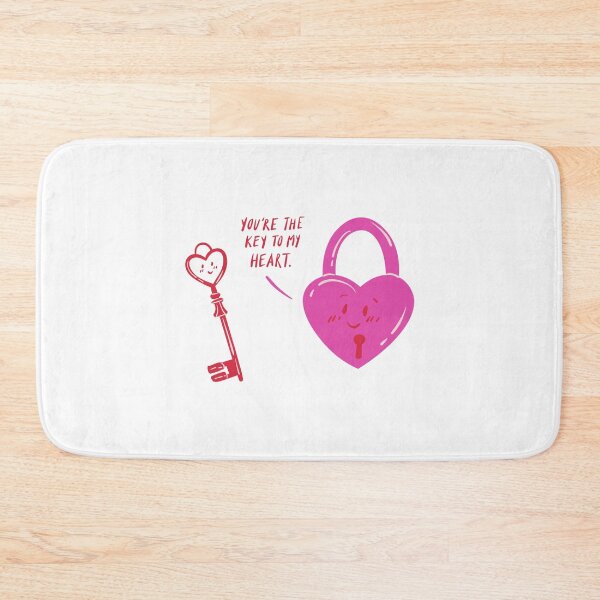 Item preview, you're the key to my heart designed and sold by Foodoze Clothing.
