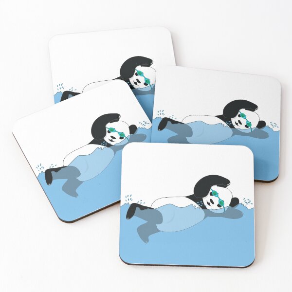 Item preview, Swimming Panda designed and sold by grumpyteds.