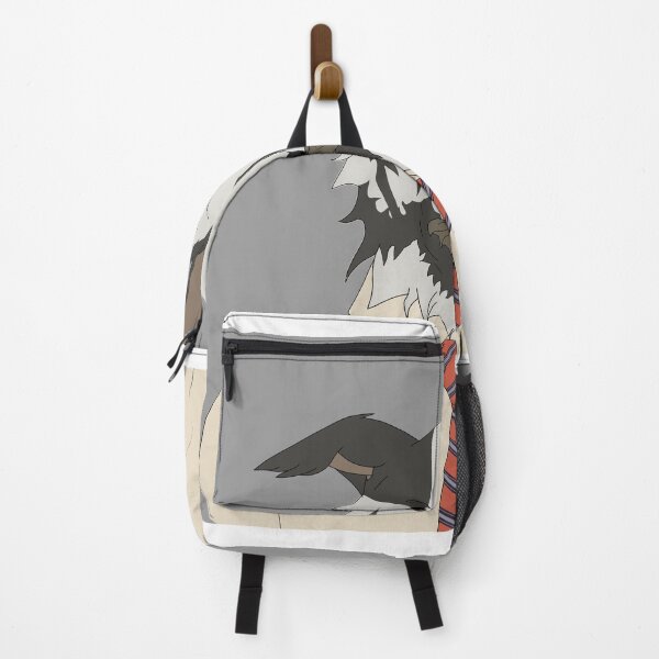Item preview, White Collar Wolf Smiling 2.0 designed and sold by RowanFWR.