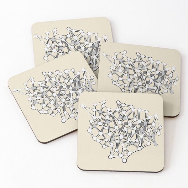 Item preview, Dendritic Nodes (Ghost) designed and sold by friskblomster.