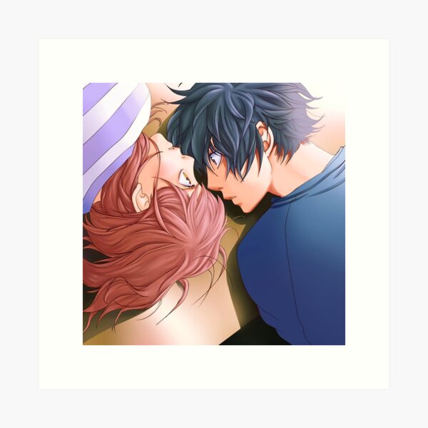 anime, kiss, and ao haru ride image  Futaba y kou, Personajes de anime,  Parejas de anime