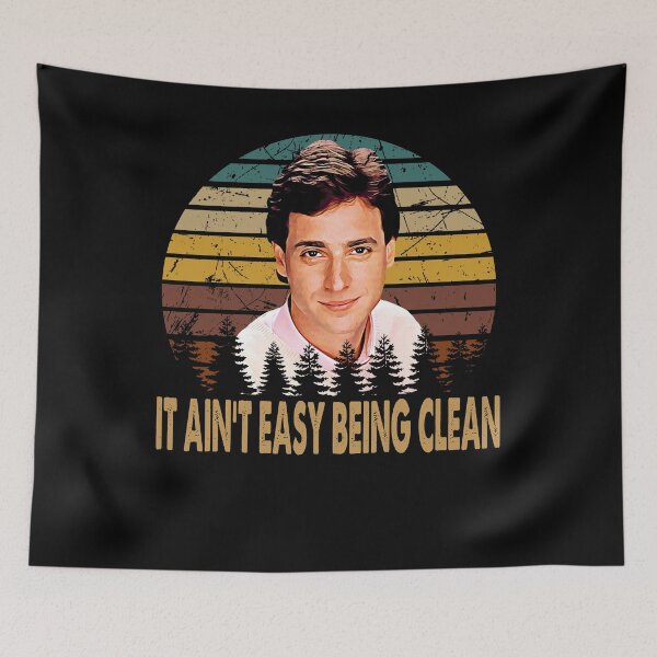 Item preview, It Ain't Easy Being Clean Vintage Art Full House Sitcom designed and sold by MichaelRonald2.