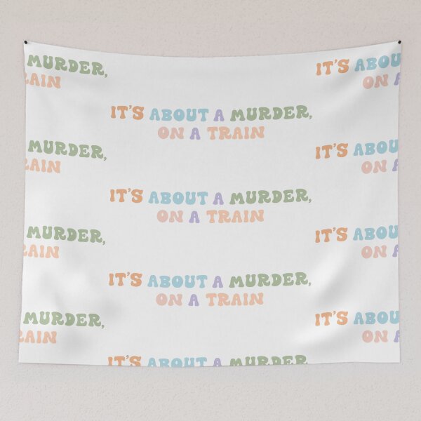 Item preview, Its about a murder on a train designed and sold by BrierRoseAndCo.