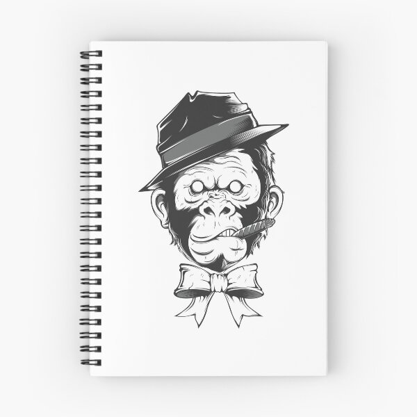 Item preview, Mafia chimp - white designed and sold by crazycollective.