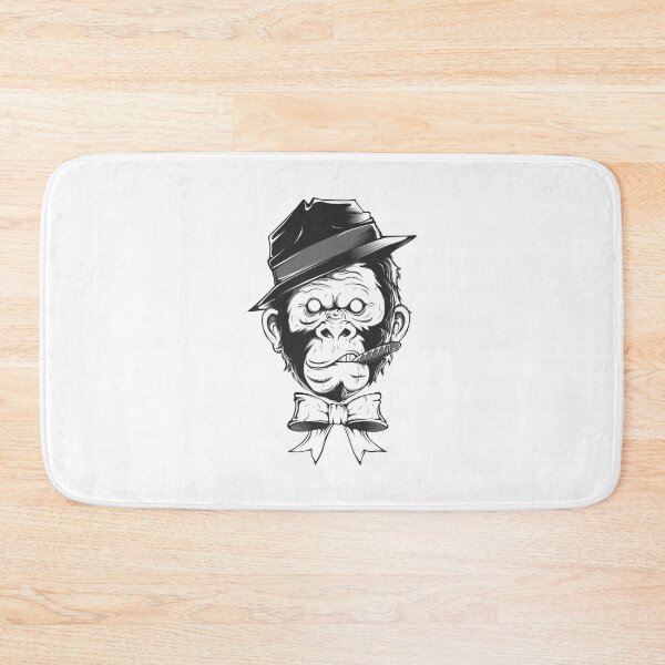 Item preview, Mafia chimp - white designed and sold by crazycollective.