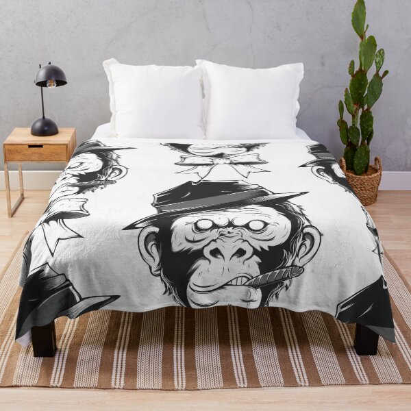Item preview, Mafia chimp - white designed and sold by crazycollective.