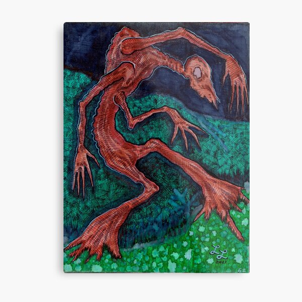 Forest Guardian / Tree Spirit Metal Print