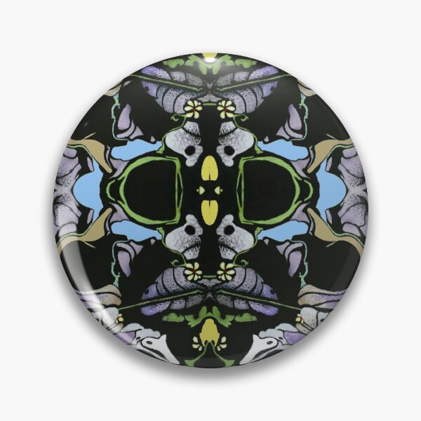 Item preview, Abstract Suminagashi Pattern with Smiling and Frowning Faces designed and sold by Akvauter.