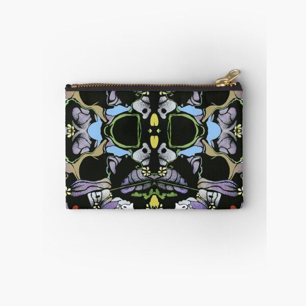 Item preview, Abstract Suminagashi Pattern with Smiling and Frowning Faces designed and sold by Akvauter.