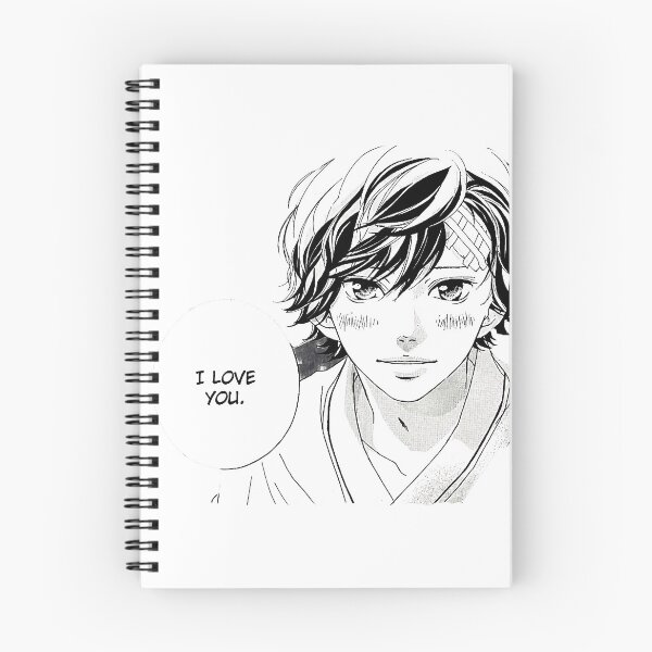 Item preview, Ao Haru Ride Blue Spring Ride I Love You designed and sold by NormaBrown1.