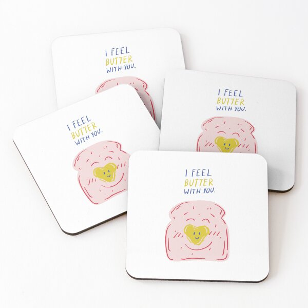 Item preview, I feel butter with you designed and sold by Foodoze Clothing.
