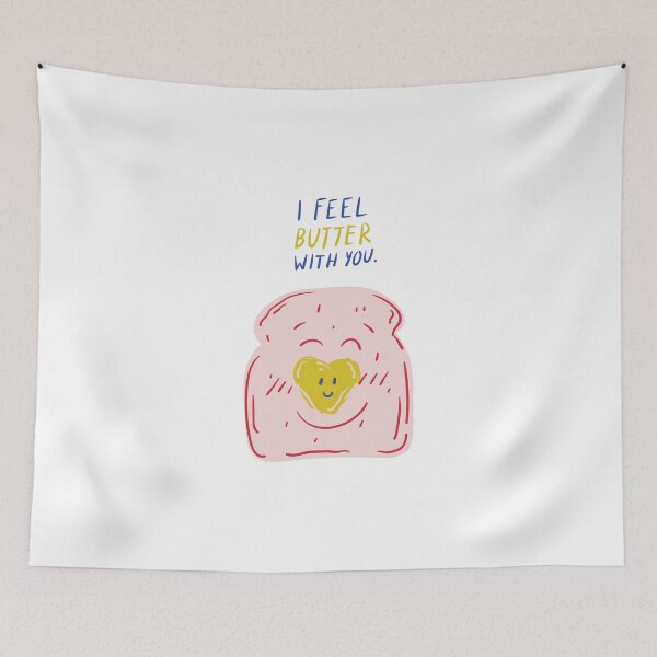 Item preview, I feel butter with you designed and sold by Foodoze Clothing.