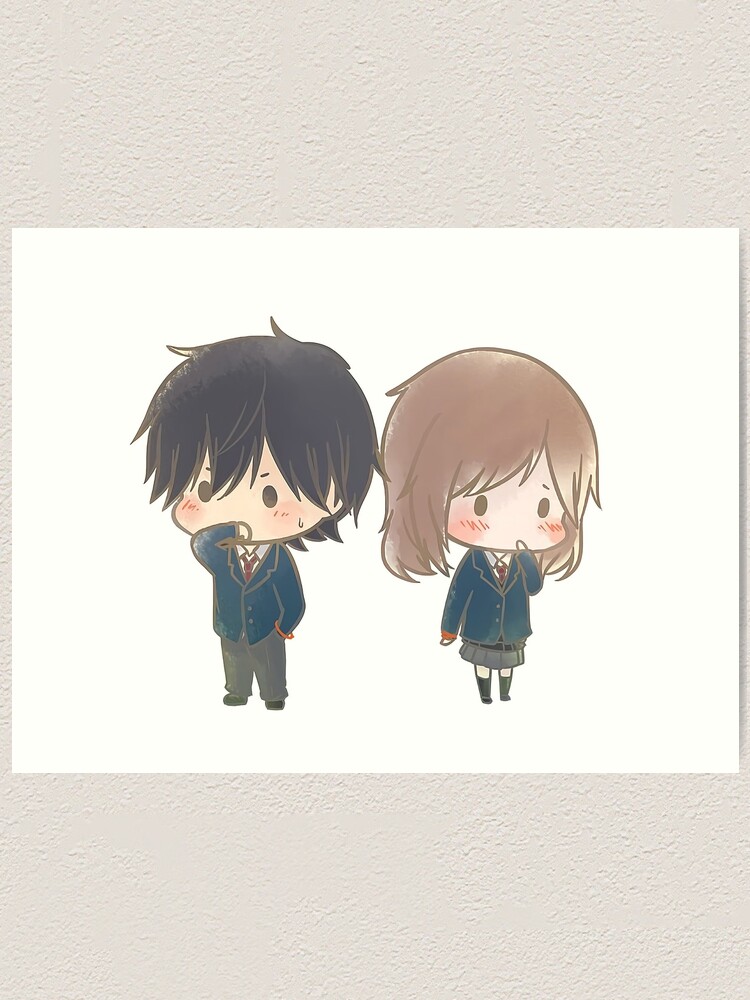 Ao Haru Ride Blue Spring Ride Romantic Art Board Print for Sale by  NormaBrown1