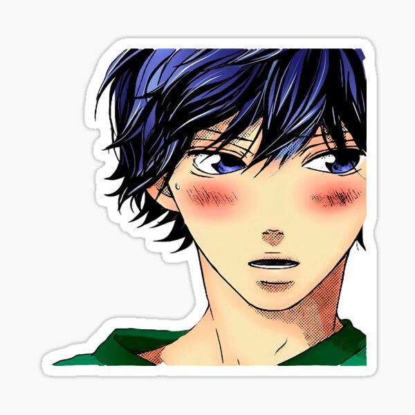 AO HARU-RIDE impermeável Anime Sticker, Bonito Estudante Papelaria,  Crianças Material Escolar, Decorar Mabuchi Kou, Adorável - AliExpress