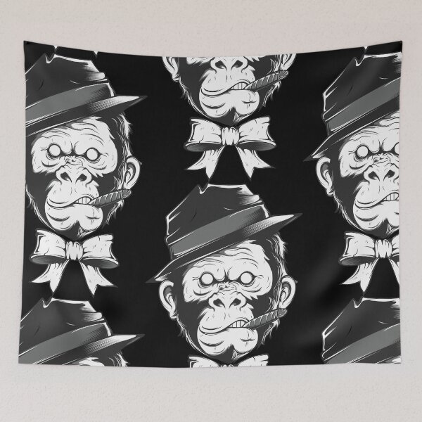 Item preview, Mafia chimp - dark designed and sold by crazycollective.