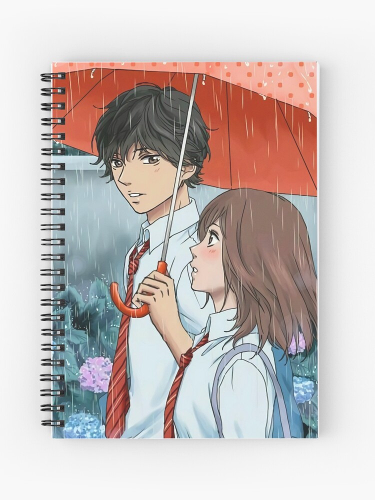 Ao Haru Ride Blue Spring Ride Spiral Notebook for Sale by NormaBrown1