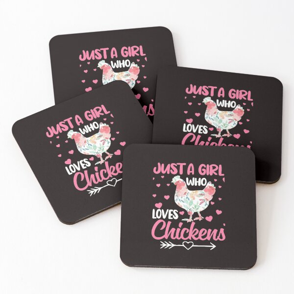 Item preview, Just a girl  who loves chickens designed and sold by Sage86.