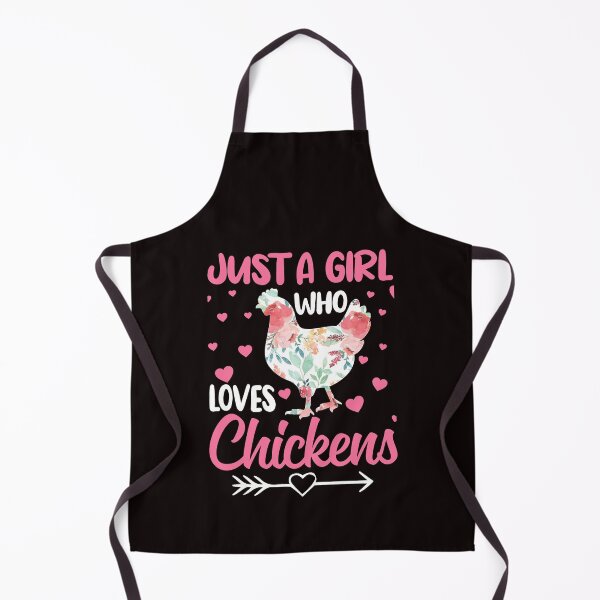 Item preview, Just a girl who loves chickens designed and sold by Sage86.