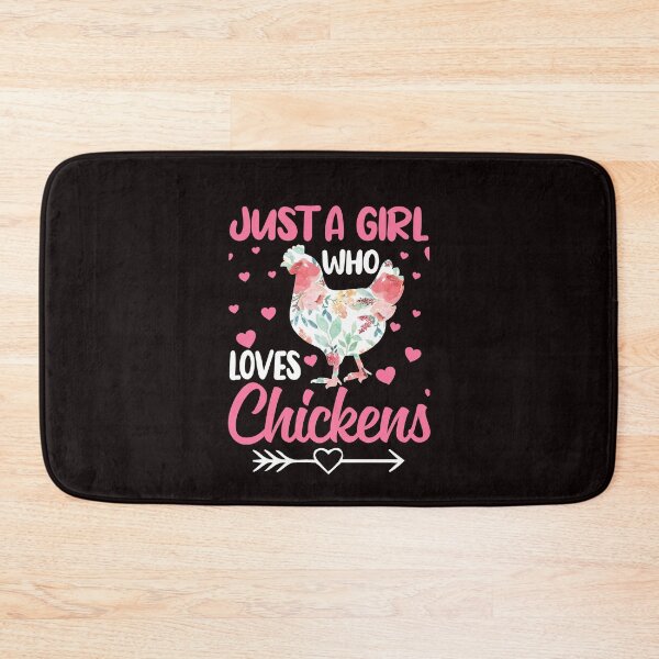 Item preview, Just a girl  who loves chickens designed and sold by Sage86.