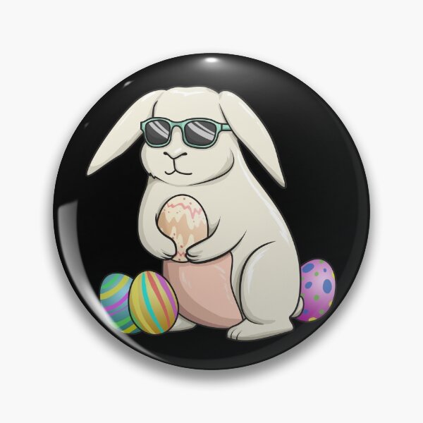 Item preview, Cool Easter Bunny Wearing Glasses Kids Easter Eggs Rabbit Gear designed and sold by DynamicDesign.