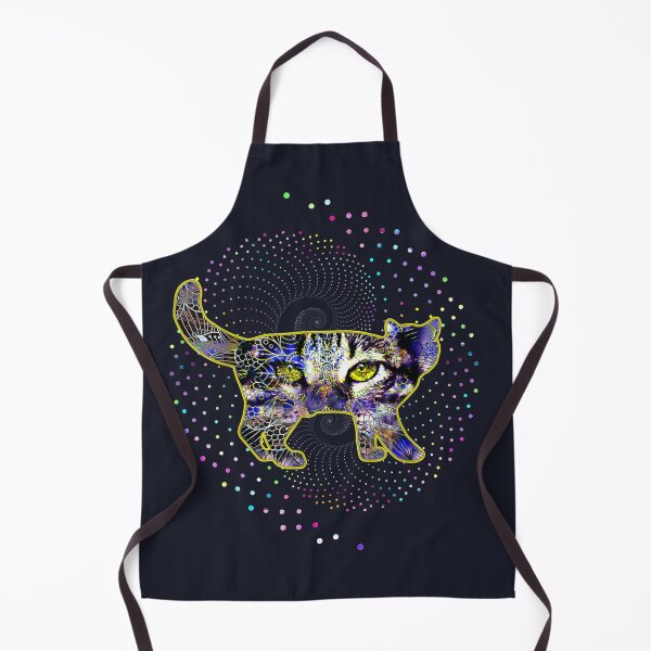 Item preview, Cat eyes geometric mandala scrubs designed and sold by linhkaphung.