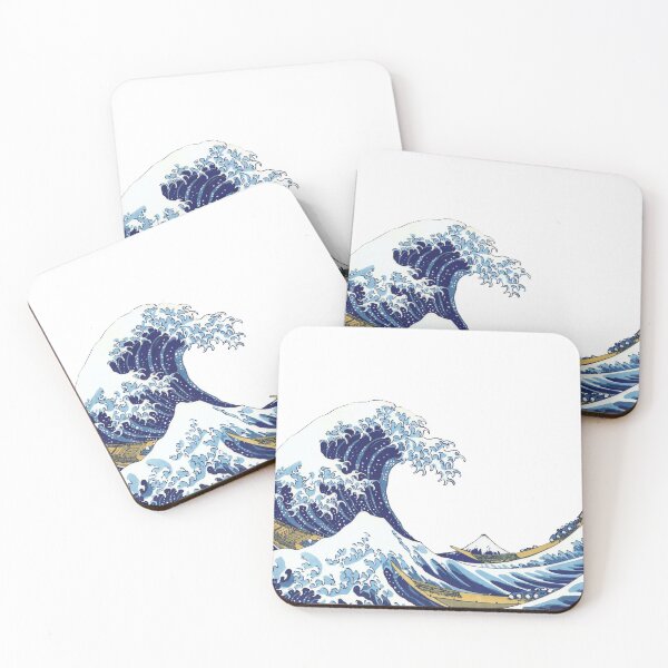 Item preview, The Great Wave Off Kanagawa by Katsushika Hokusai designed and sold by SimpleJoyStyle.