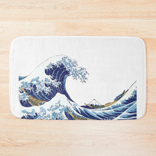 Item preview, The Great Wave Off Kanagawa by Katsushika Hokusai designed and sold by SimpleJoyStyle.