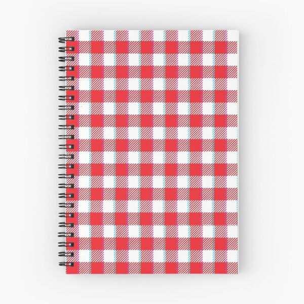 Item preview, red white gingham glitch designed and sold by frauenbrauen.
