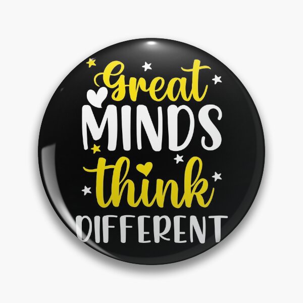 Item preview, Great minds think different  designed and sold by KGN  CREATIVITY.