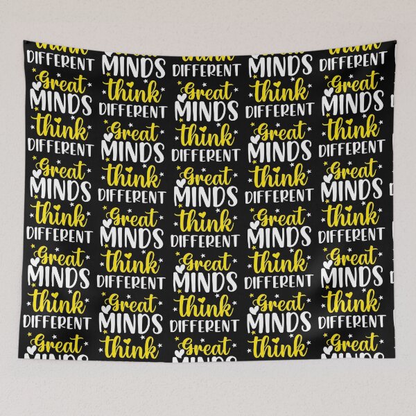 Item preview, Great minds think different  designed and sold by KGN  CREATIVITY.